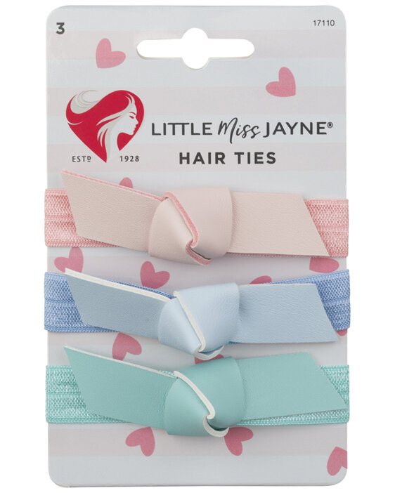 Little Miss Jayne Hair Ties 3 Pack