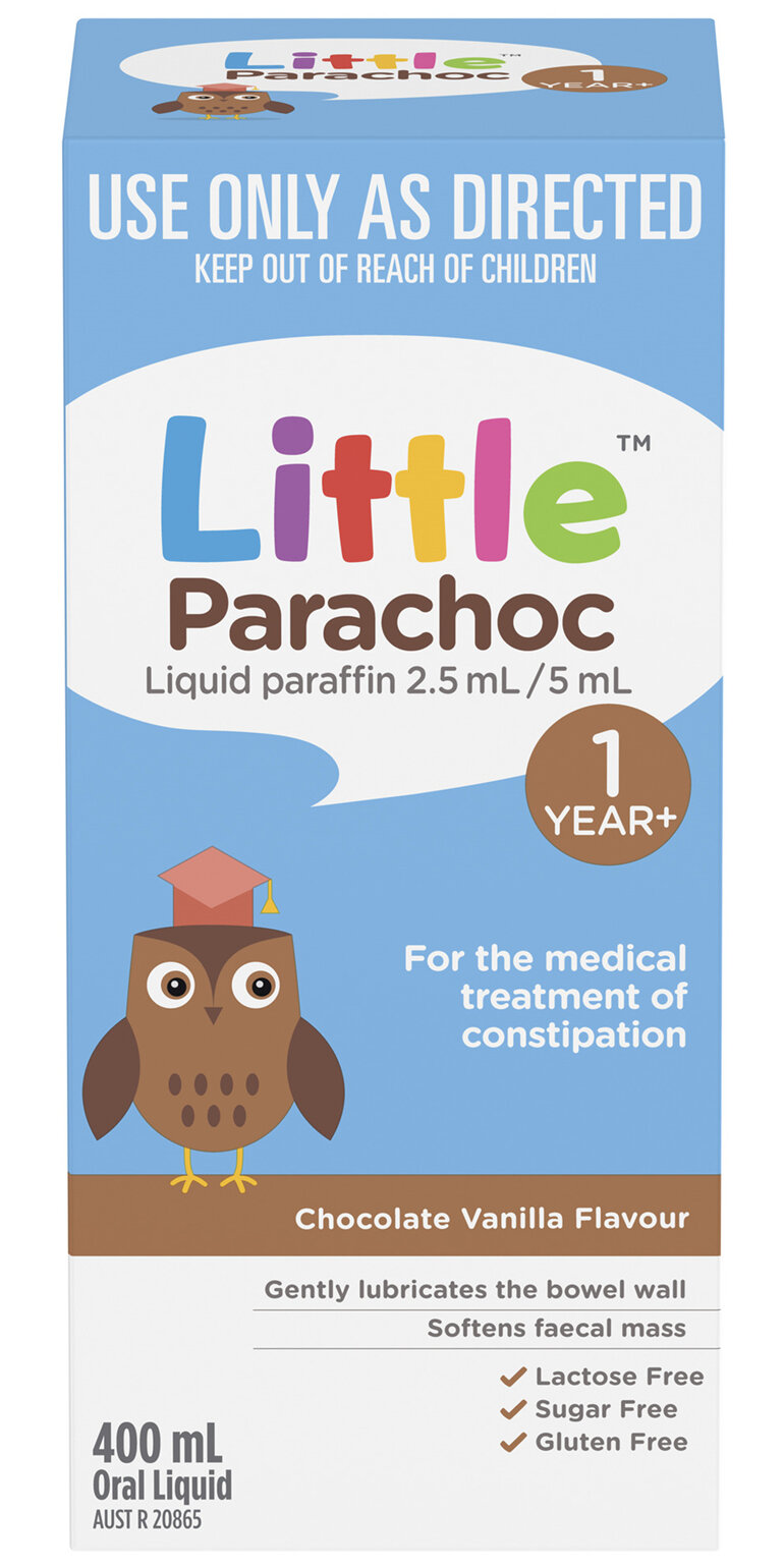 Little Parachoc Liquid Paraffin Chocolate Vanilla 400mL