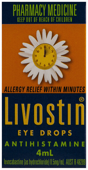 Livostin Antihistamine Allergy Eye Drops 4mL