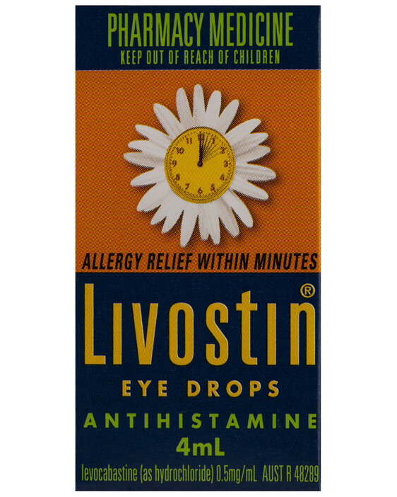 Livostin Antihistamine Allergy Eye Drops 4mL