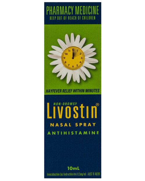 Livostin Antihistamine Hayfever Nasal Spray 10mL