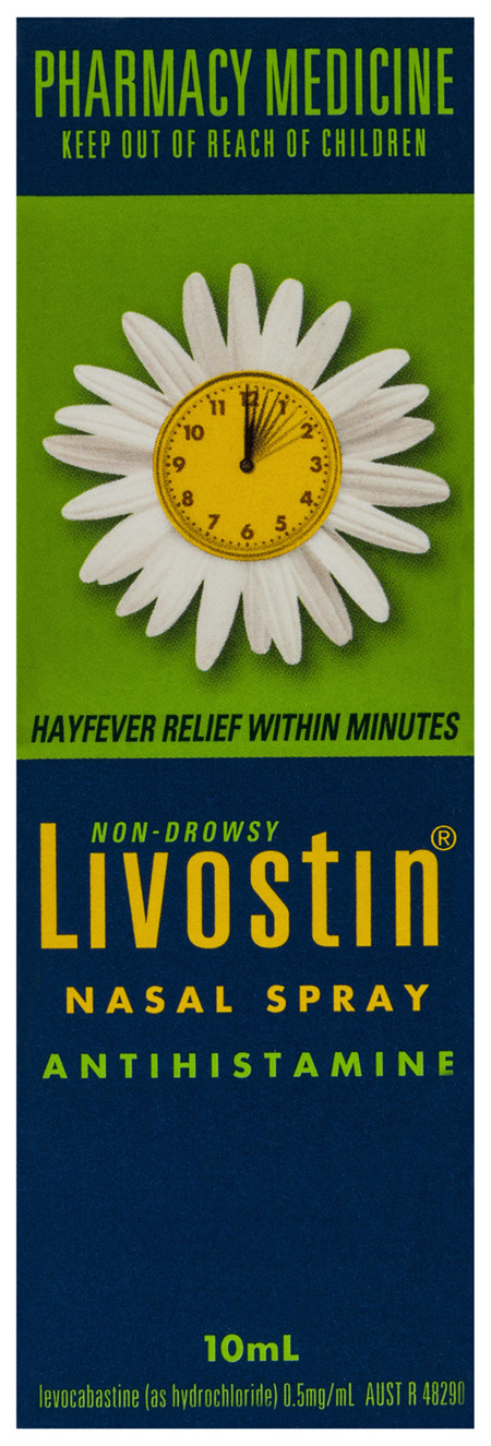 Livostin Nasal Spray Antihistamine 10mL