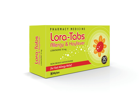 Lora-Tabs Allergy & Hayfever 10mg 90 Tablets