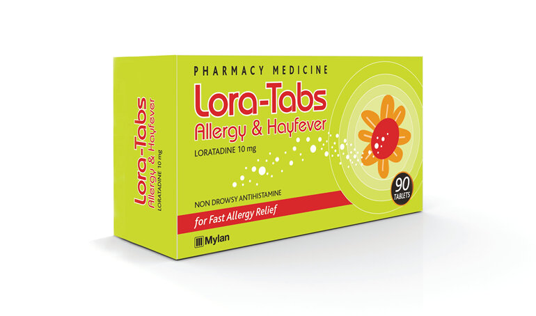 Lora-Tabs Allergy & Hayfever 10mg 90 Tablets