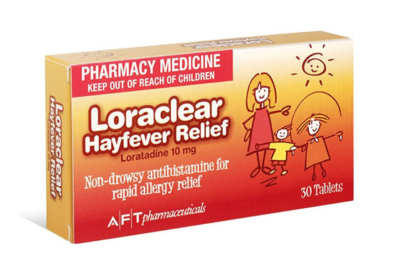 Loraclear Hayfever 10mg 30 Tablets