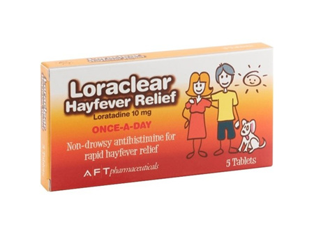 Loraclear Hayfever 10mg 5 Tablets