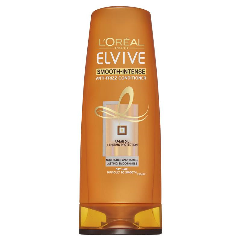 L’Oréal Paris ELVIVE Smooth-Intense Anti-Frizz Conditioner is the ans...
