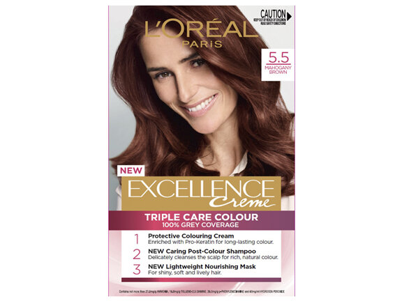 L'Oréal Paris Excellence Creme Hair Colour, 5.5 Mahogany Brown