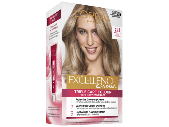 L'Oréal Paris Excellence Crème Permanent Hair Colour - 8.1 Ash Blonde