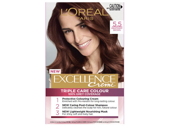 L'Oréal Paris Excellence Crème Permanent Hair Colour - 5.5 Mahogany Brown