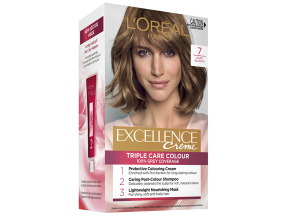 L'Oréal Paris Excellence Crème Permanent Hair Colour - 7 Dark Blonde