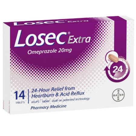 LOSEC Extra 20mg 14tabs