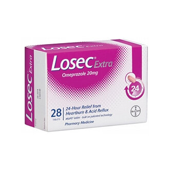 LOSEC Extra 20mg 28tabs