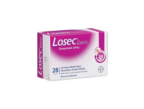 LOSEC Extra Tabs 20mg 28s