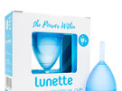 Lunette Reusable Menstrual cup Blue Size 1
