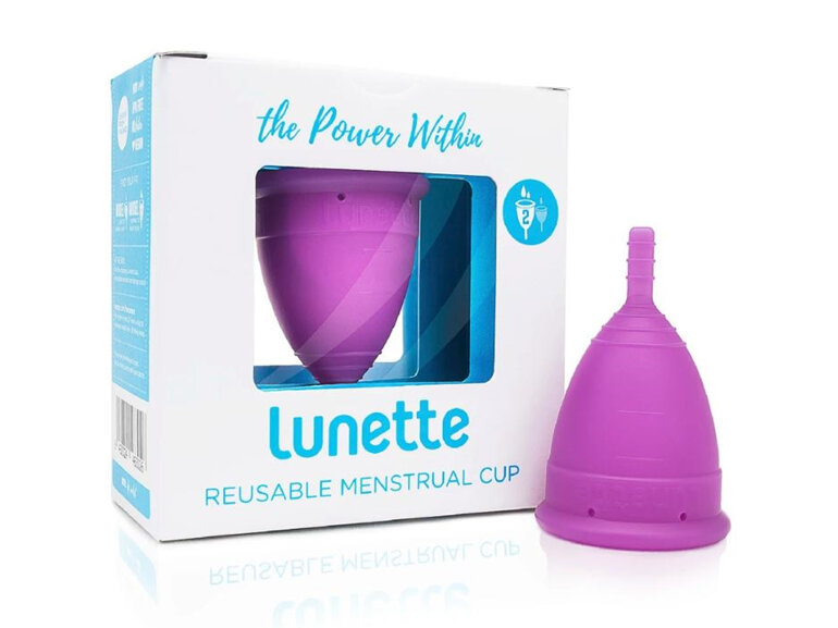 Lunette Reusable Menstrual cup Violet Size 2