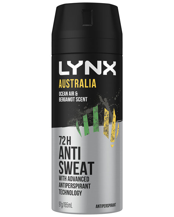 Lynx Antiperspirant Aerosol Australia 165 ML