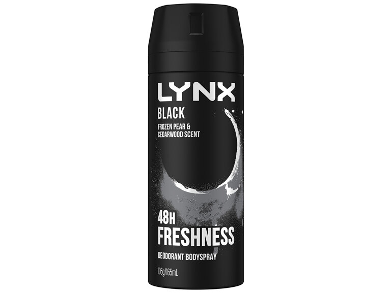 LYNX Deodorant Body Spray Black 165 ml