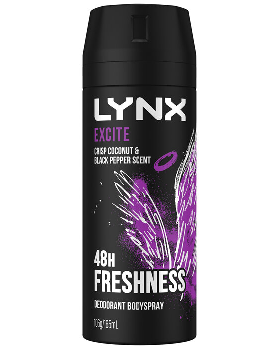 LYNX Deodorant Body Spray Excite 165 ml