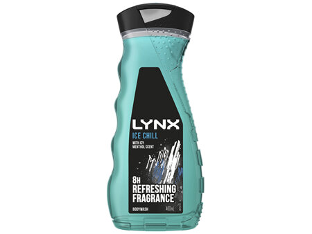 LYNX Male Shower Gel  Ice Chill  400 ML