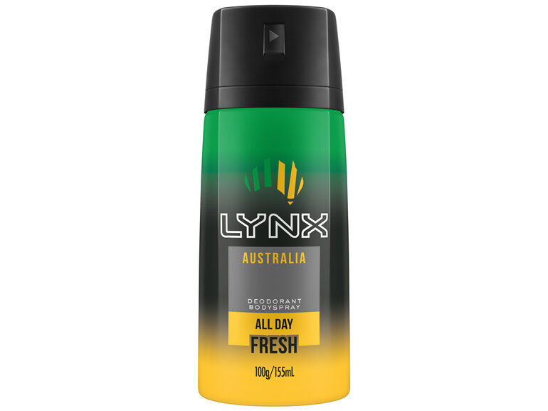 Lynx Men Body Spray Aerosol Deodorant Australia 155ml