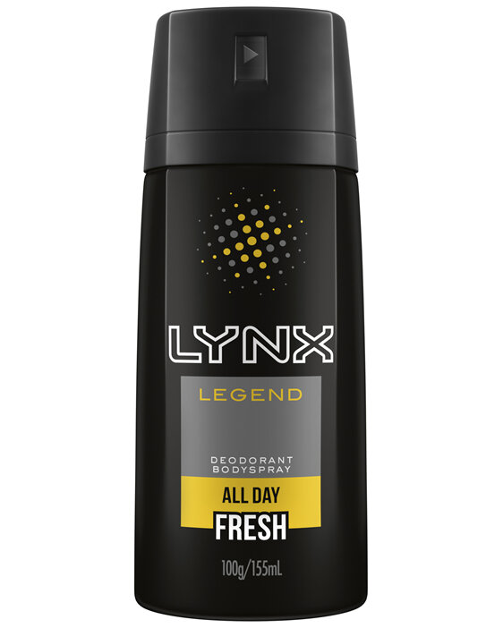 Lynx Men Body Spray Aerosol Deodorant Legend 155ml