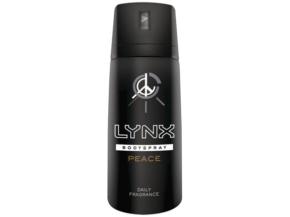 Lynx Men Body Spray Aerosol Deodorant Peace 155ml