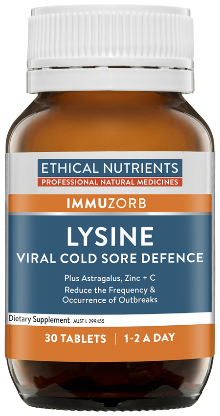 Lysine Cold Sore Defence 30 Tablets