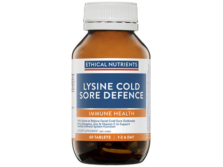Lysine Cold Sore Defence 60 Tablets