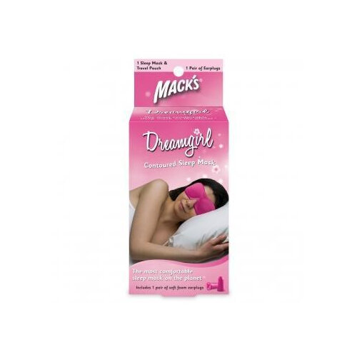 MACKS Dreamgirl Sleep Mask & Ear Plug