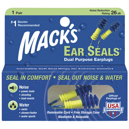 Macks Ear Seals on Lanyard 1 pair