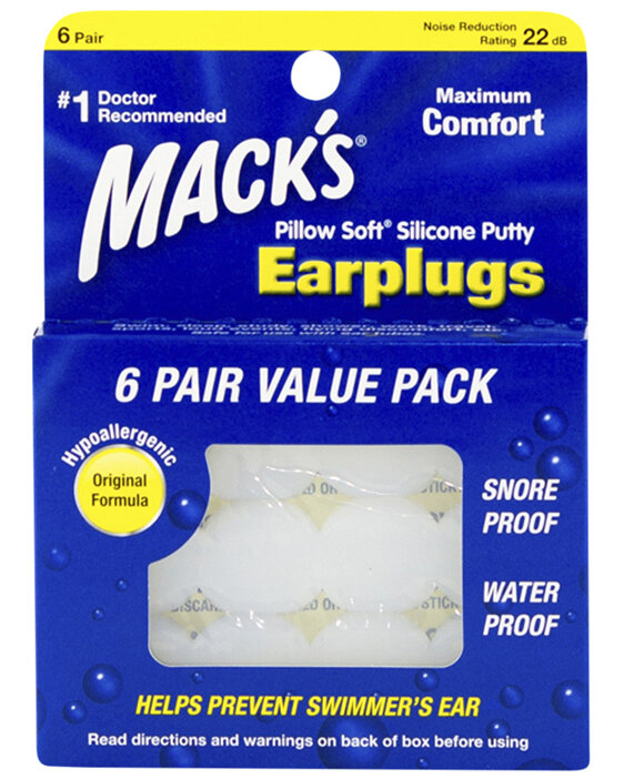 Macks Silicone Value Pack 6 pair