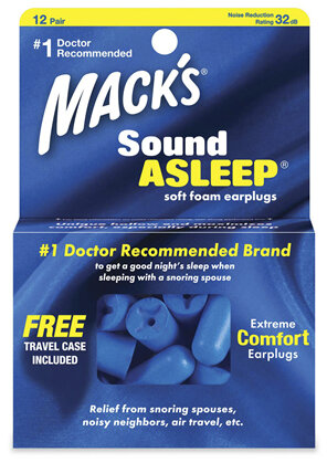 Macks Sound Asleep Earplugs 12 pair