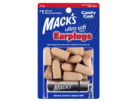 Mack's Ultrasafe Sound Foam Earplugs