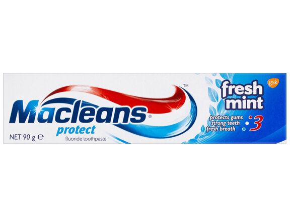 Macleans Protect Fresh Mint Toothpaste 90g
