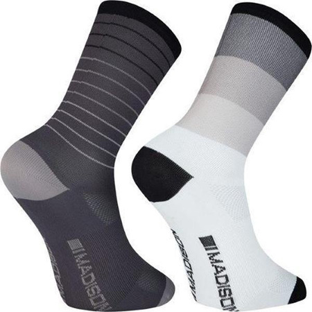 Madison Sportive Long Sock Phantom/White