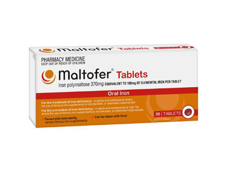 Maltofer Iron 370mg 30 Tablets