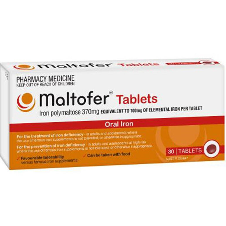 Maltofer Iron 370mg 30 Tablets
