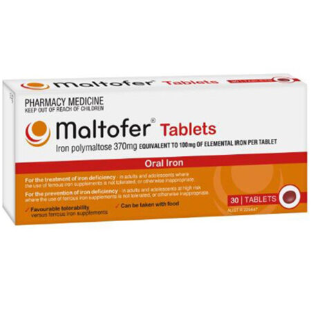 MALTOFER Iron 370mg 30Tab