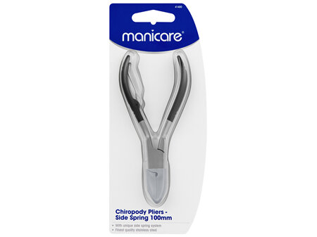 Manicare Chiropody Pliers, 100mm, with Side Spring