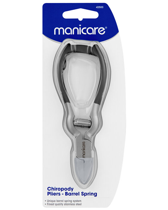 Manicare Chiropody Pliers, 120mm, With Barrel Spring