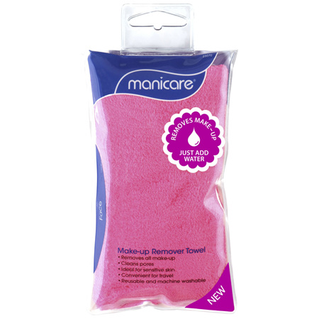 Manicare Make-up Remover Towel, Pink