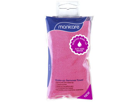 Manicare Make-up Remover Towel, Pink