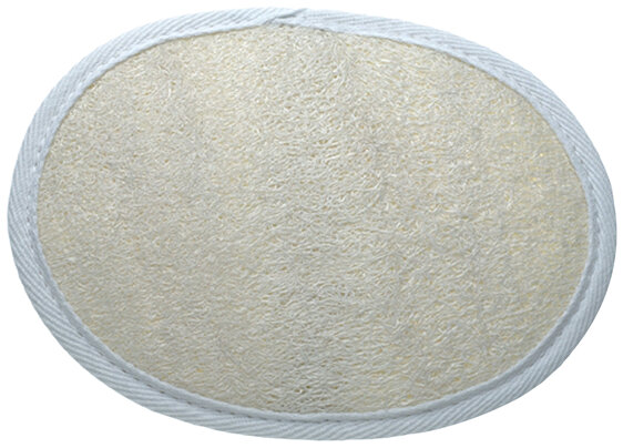 Manicare Natural Loofah Pad, White