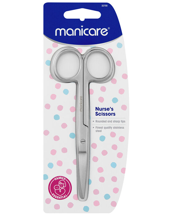 Manicare Nurses Scissors, Blunt/Sharp Tips