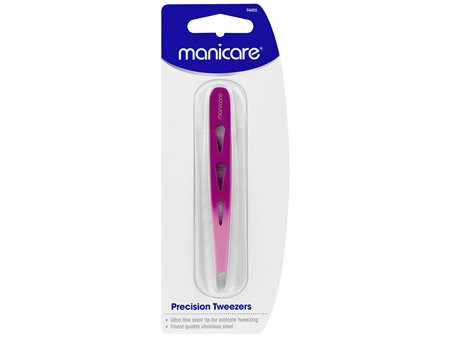 Manicare Precision Tweezers, Pink 