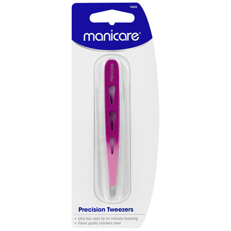 Manicare Precision Tweezers, Pink 