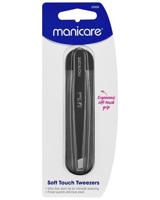 Manicare Soft Touch Tweezer Slant Tips