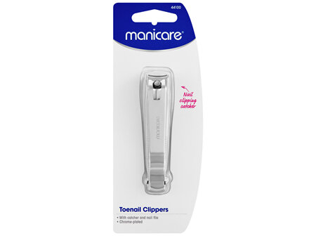 Manicare Toenail Clippers, With Catcher & Nail File