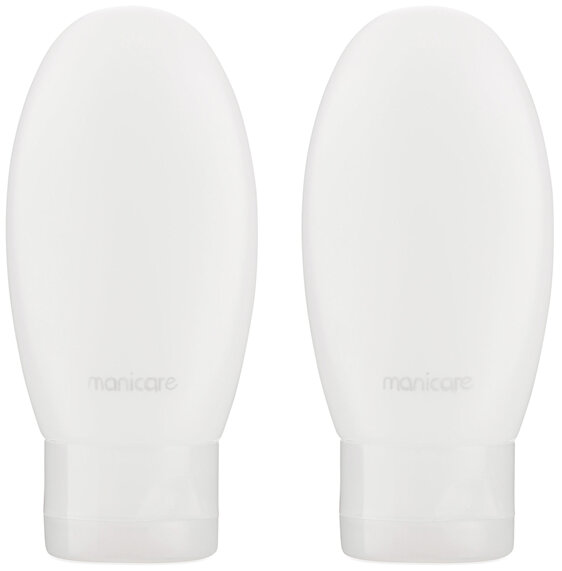 Manicare Travel Tubes, 2 Pack